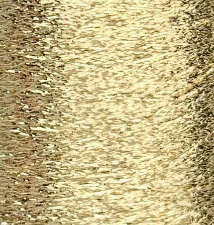 Lurexgarn 6900m/100g – Metallfaser col. Hellgold